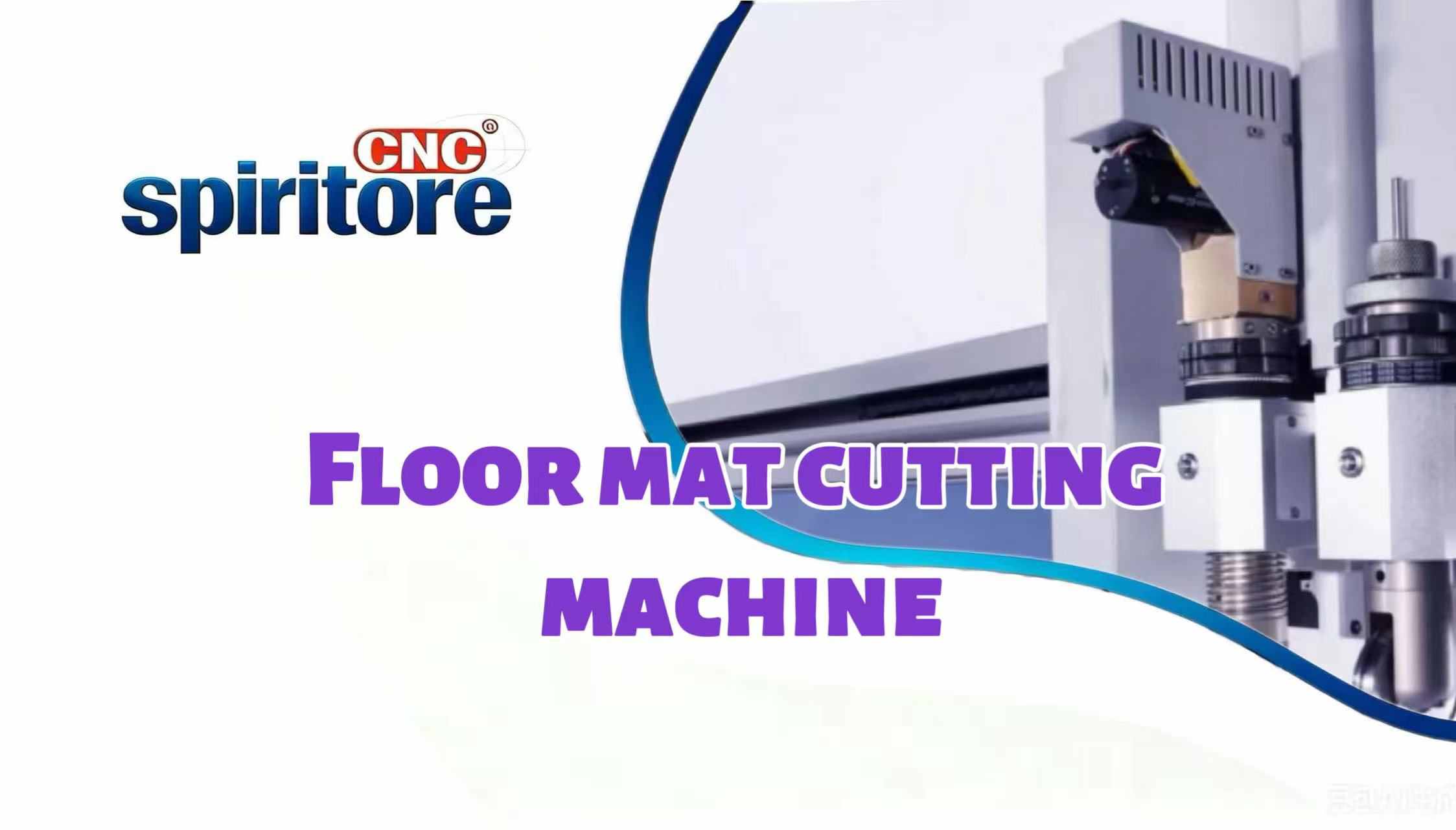 Large Vision Auto Contour Floor Mat Cutting Machine Application Case